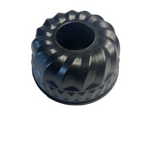 Vintage Kaiser Bundt Cake Pan Mold Black Made‎ In Germany Non-Stick Bake